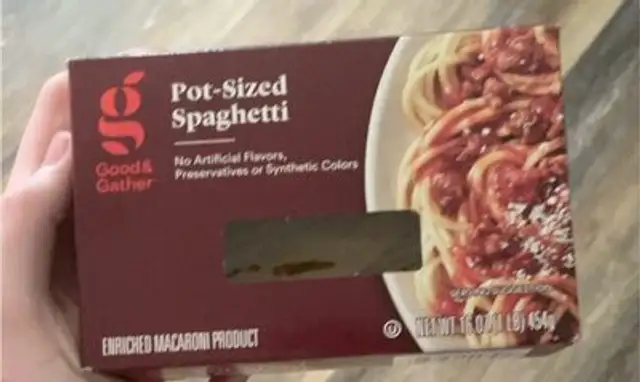pot-sized spaghetti