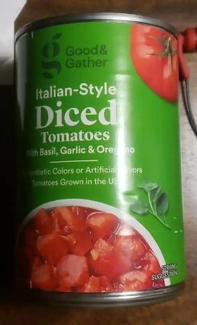 Italian Style diced tomatoes