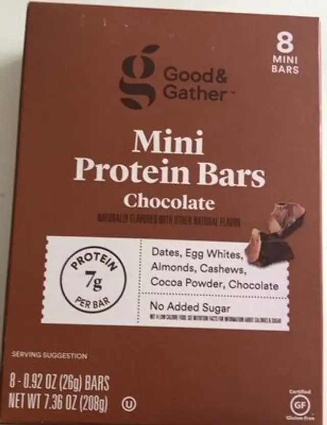 Mini Protein Bars Chocolate