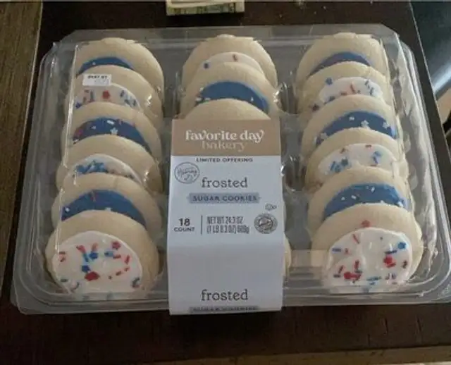 Frosted Sugar Cookies
