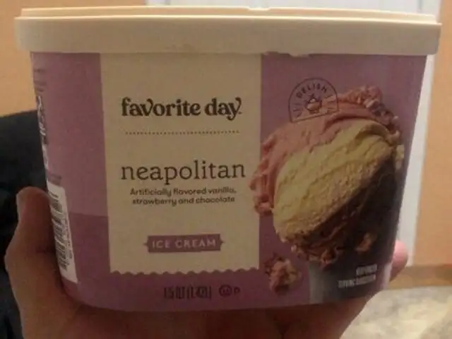 Neapolitan ice cream
