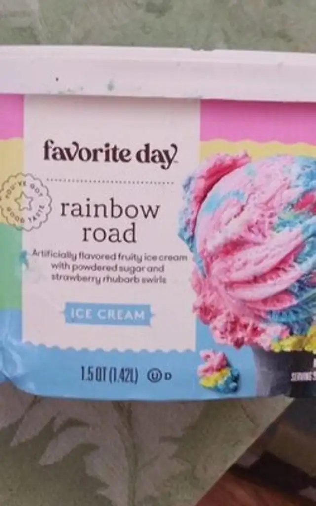 Rainbow Road Ice Cream