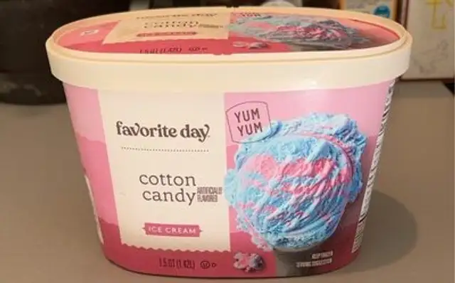cotton candy ice cream
