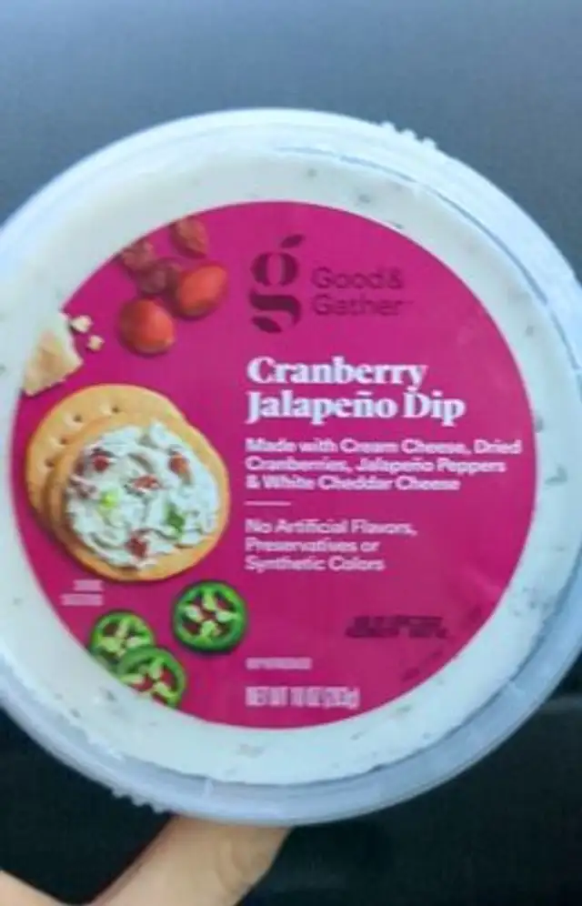 Cranberry jalapeno dip