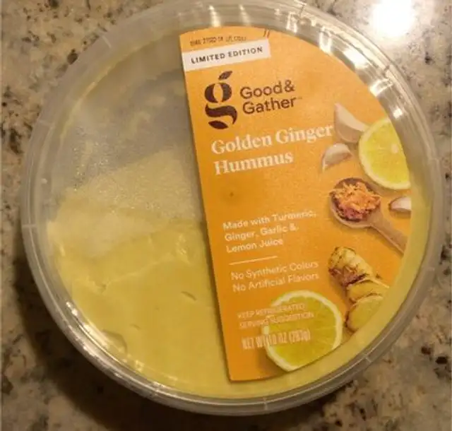 Golden Ginger Hummus