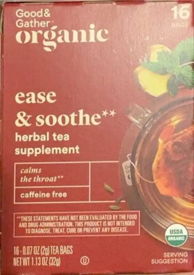 Ease & Soothe Herbal Tea