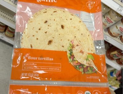 8” flour tortillas