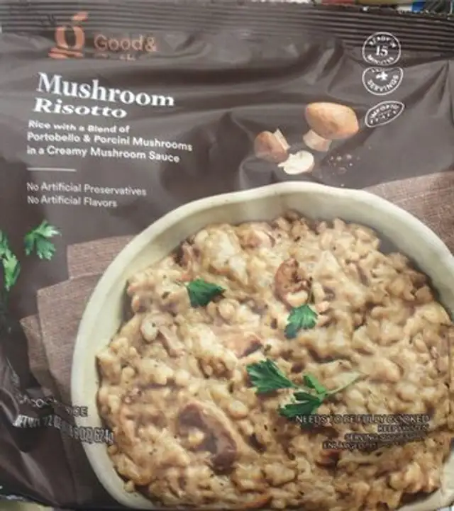 Mushroom risotto