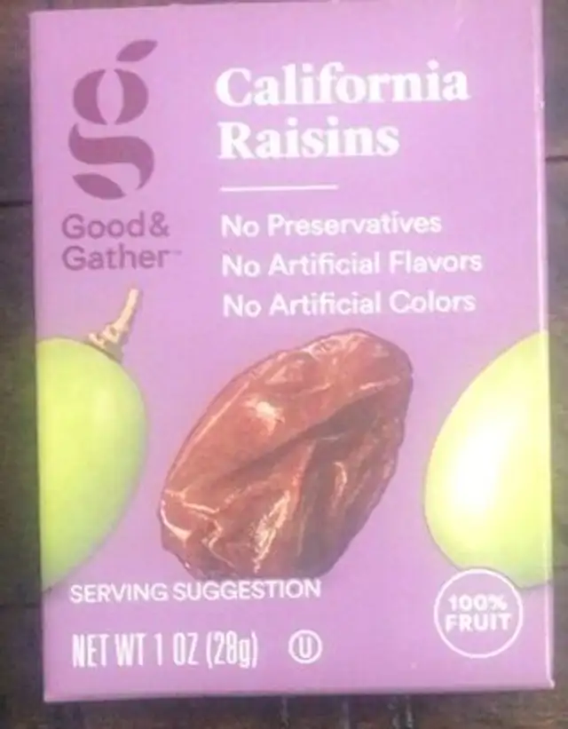 California raisins