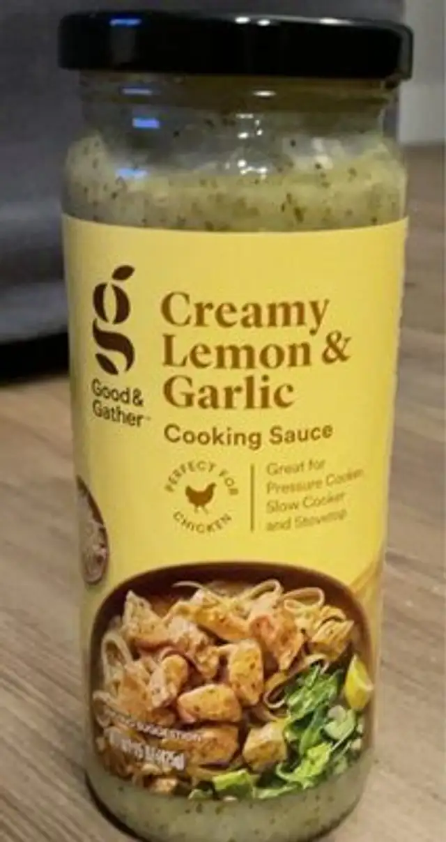 Creamy Lemon and Garlic Cooking Sauce