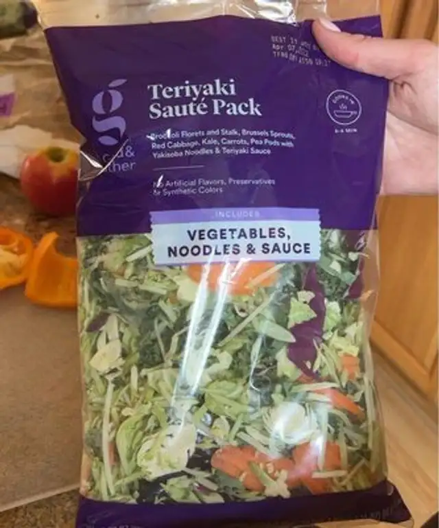 Teriyaki sauté pack