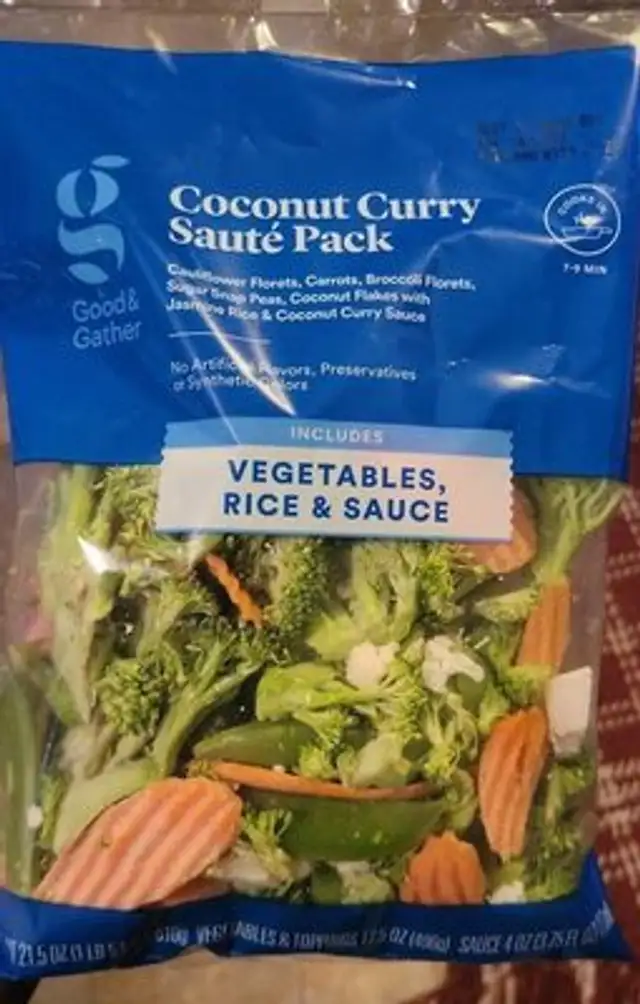 Coconut Curry Saute Pack