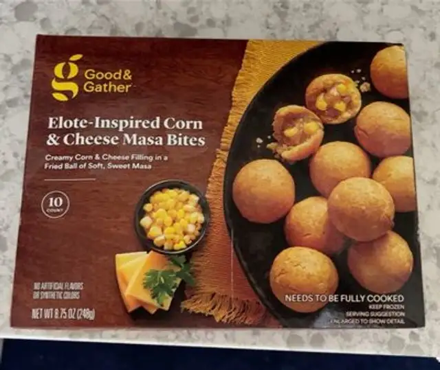 Elote-Inspired Corn & Cheese Masa Bites