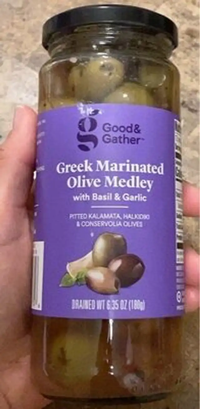 Greek Marinated Olive Medley