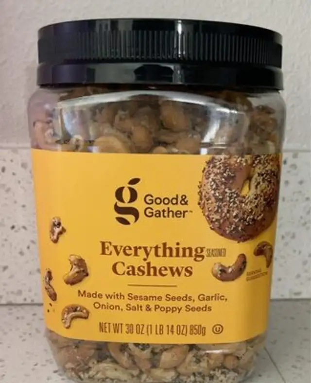 Everything seasoned Cashews