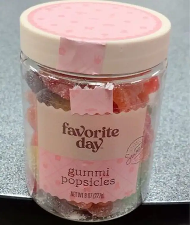 Gummi popsicles