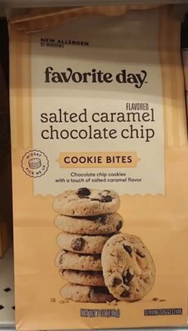 Salted caramel chocolate chip cookie bites