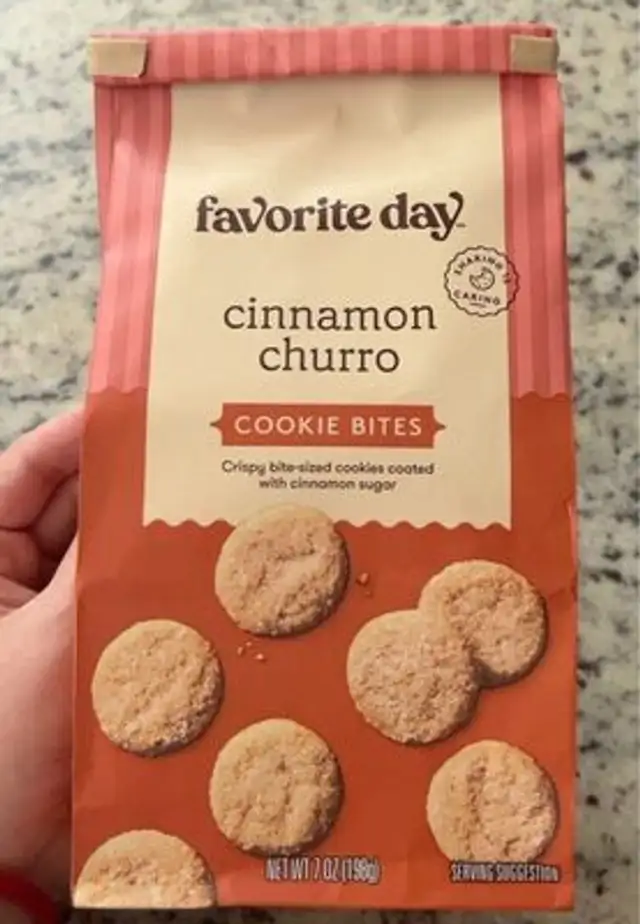 Cinnamon churro cookie bites