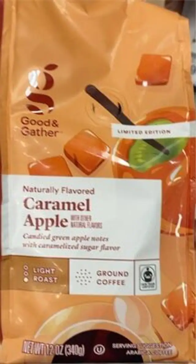 Caramel Apple flavored coffee