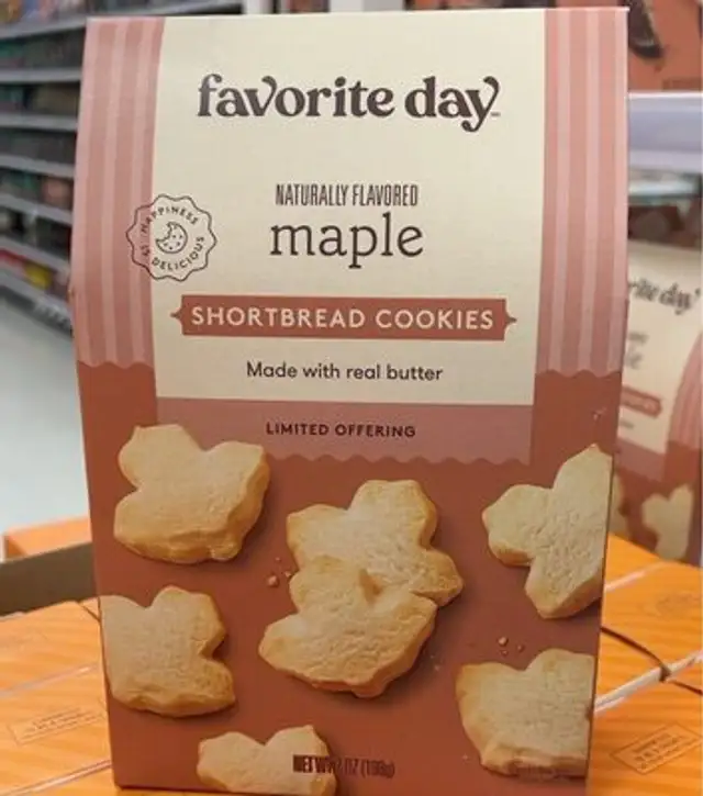 Maple Shortbread Cookies