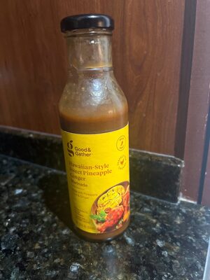 Hawaiian-Style Sweet Pineapple Ginger Marinade front packaging