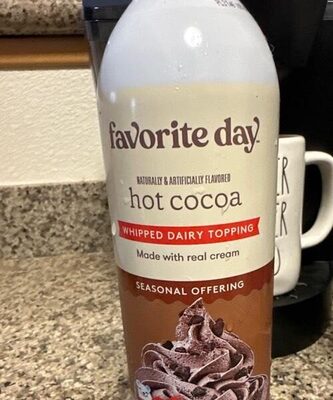 Whipped non dairy topping