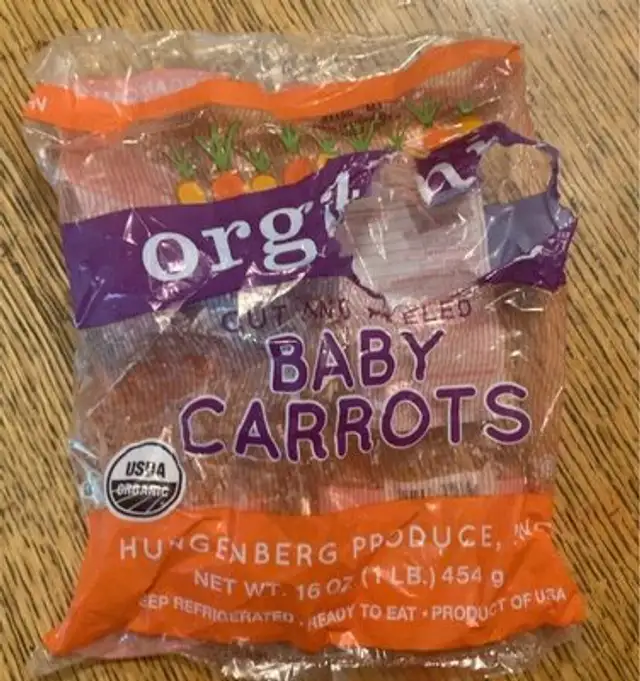 Organic baby carrots
