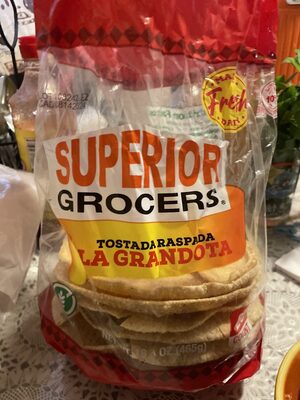 Tostada Raspada La Grandota