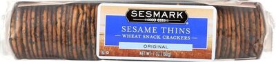 Sesame Thins Wheat Snack Crackers