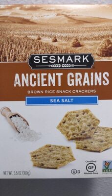 Ancient Grains Crackers Sea Salt