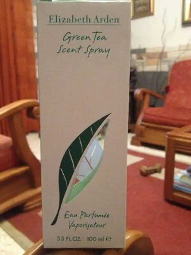 Green tea 100 ml front packaging
