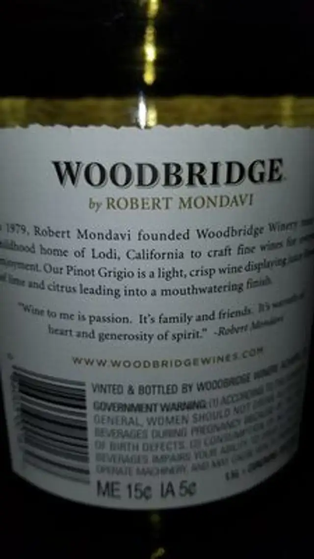 Unknown ingredients label