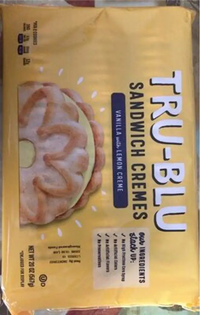 Sandwich Cremed Vanilla with Lemon Creme