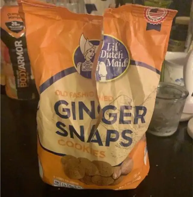 Old fashioned ginger snaps