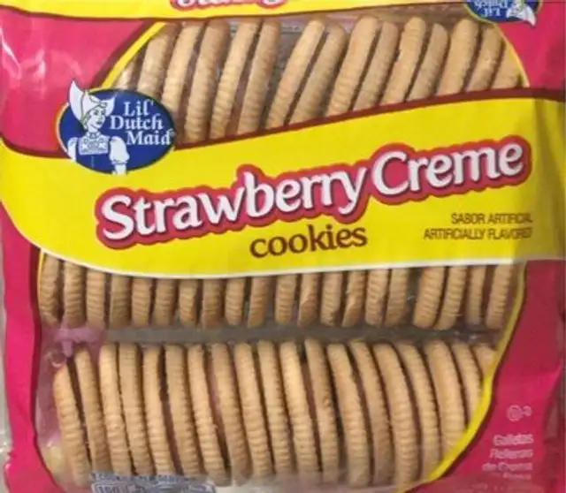 Strawberry Creme Cookies