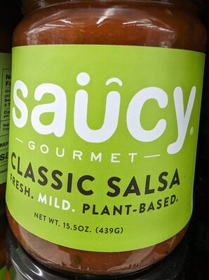 Saucy Gourmet classic salsa, 15.5 ounces