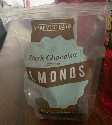dark chocolate covered almonds