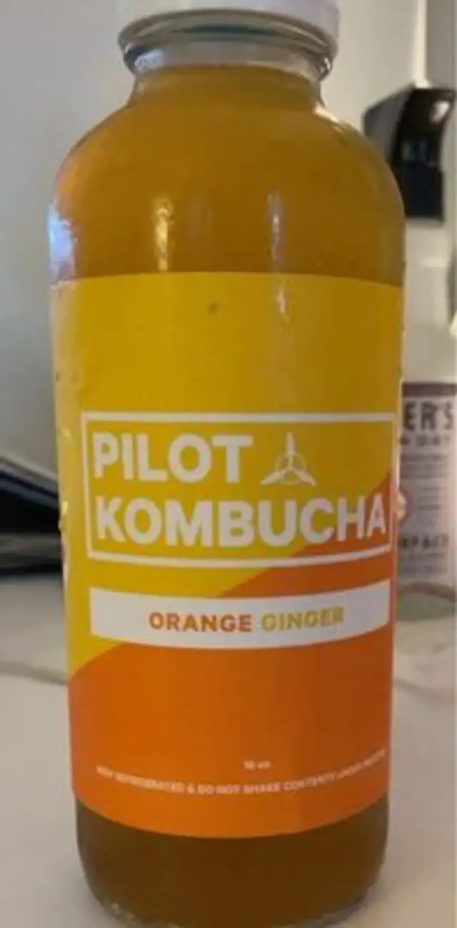 Orange Ginger Kombucha