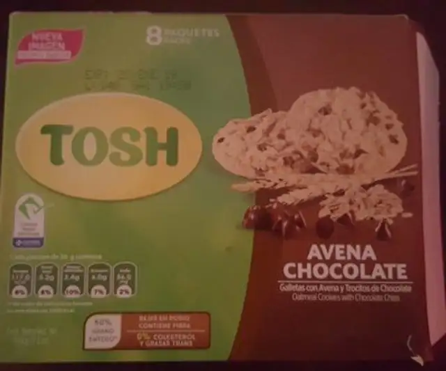 Galletas Avena Chocolate