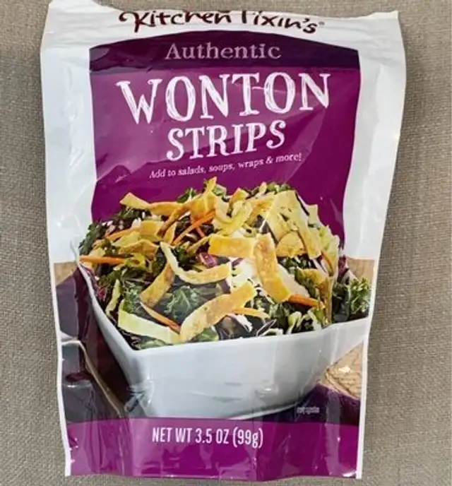 Authentic Wonton Strips