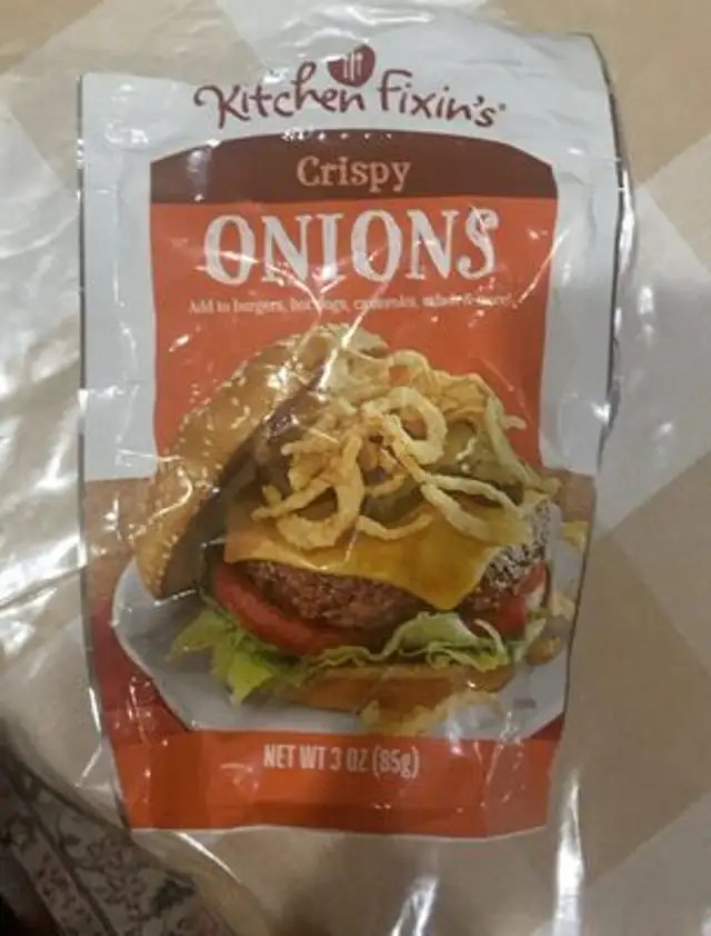 Crispy onions