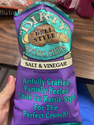 Salt & Vinegar Dirty Potato Chips