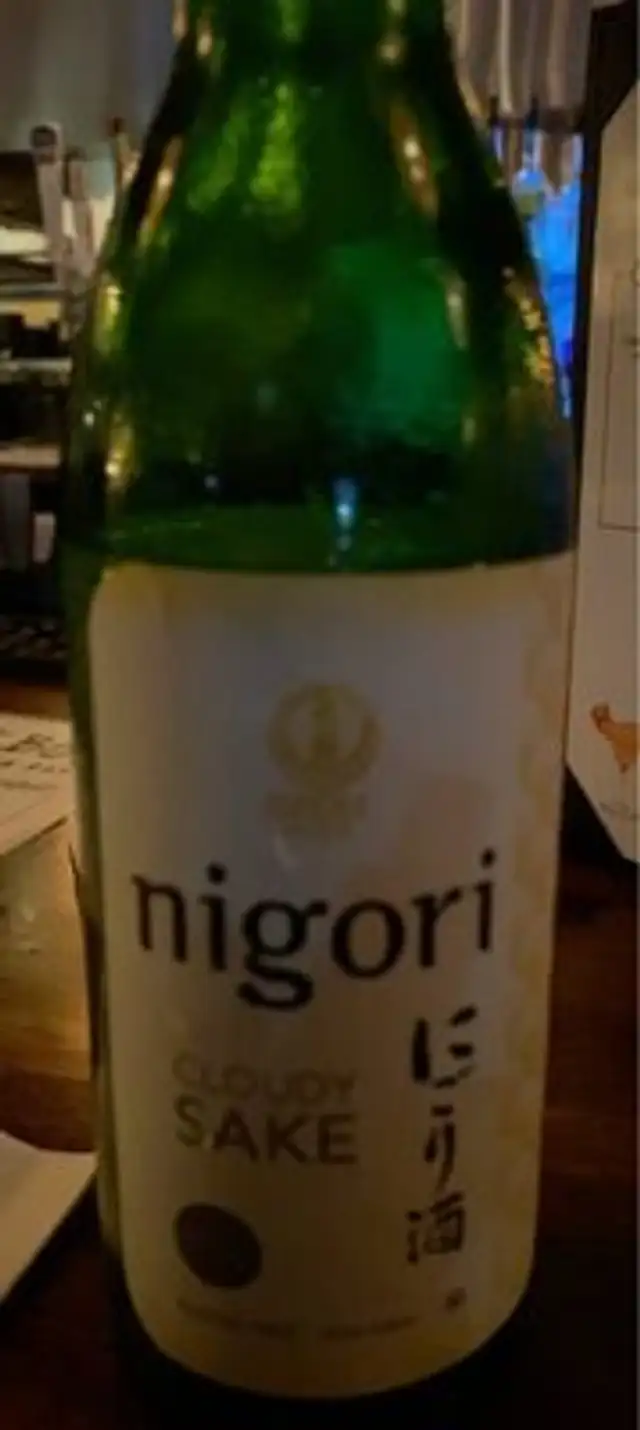Ozeki sake nigori front packaging