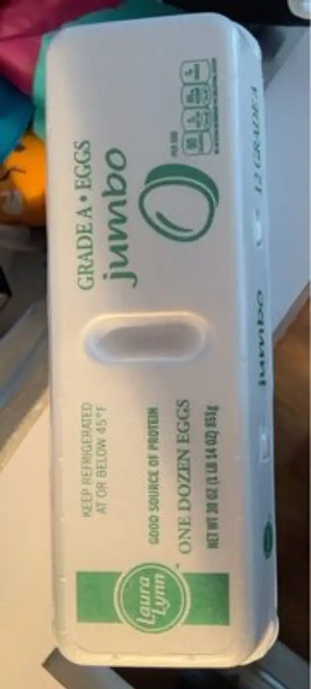 Grade A jumbo eggs
