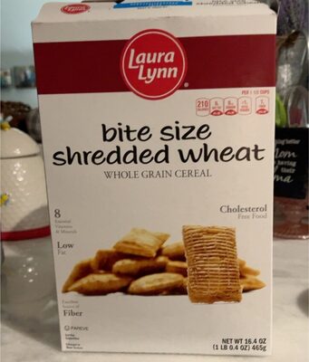 Bite size shredded wheat