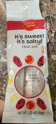 Its sweet! Its salty! Trail mix