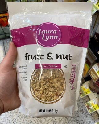 Fruit and nut granola mix