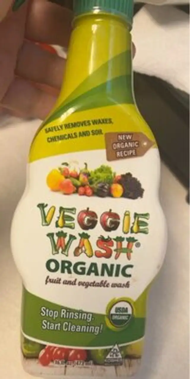 Organic fruit and vegetable wash