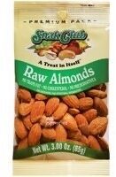 Raw Almonds front packaging