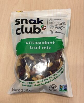 antioxidant trail mix